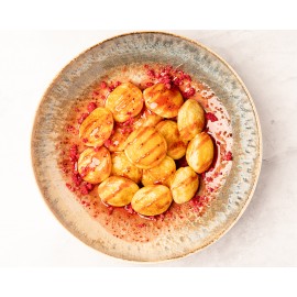 Pankūkas mini ar Zemeņu mērci