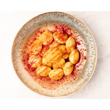 Pankūkas mini ar Zemeņu mērci