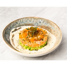 Laša tartars ar avokado